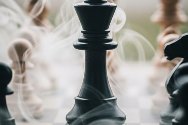 Black chess king mobile wallpaper